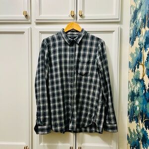 Madewell 100% Cotton Plaid Button Down Shirt